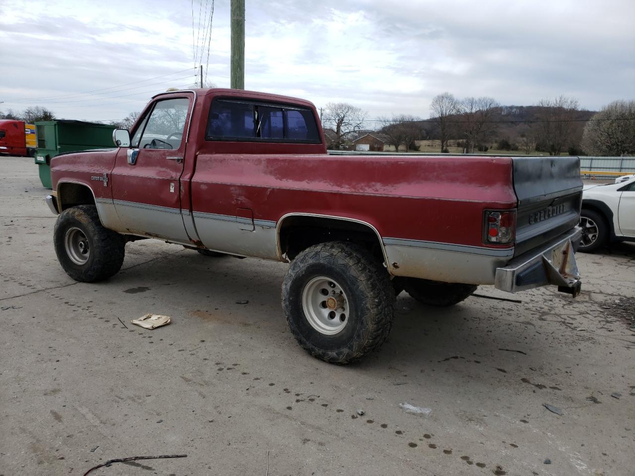 Изображение 2 1986 CHEVROLET K10  1986 с VIN 1GCEK14H4GF393207