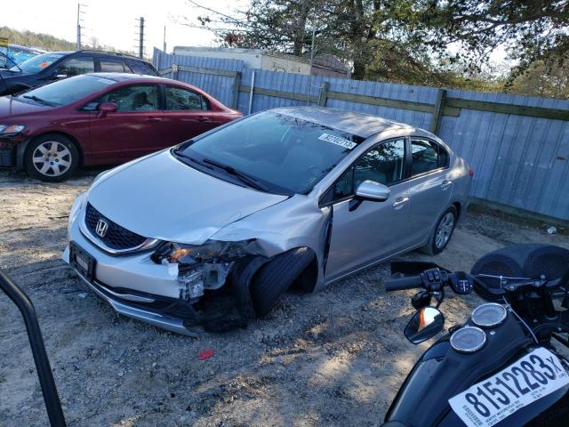 Image 1 of 2014 HONDA CIVIC LX 2014 with VIN 19XFB2F59EE253481