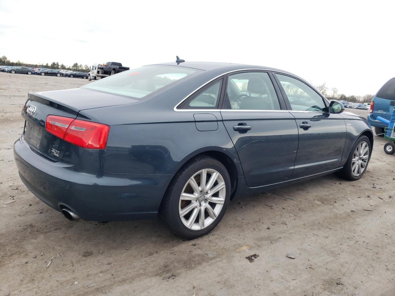 Image 3 of 2013 AUDI A6 PREMIUM PLUS 2013 with VIN WAUGGAFC1DN039302