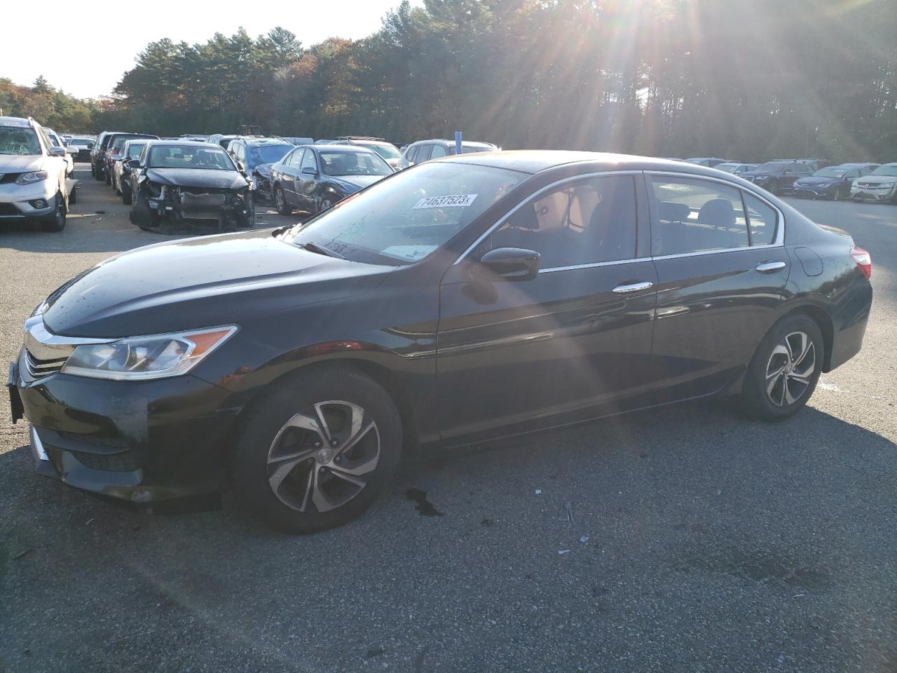 Image 1 of 2016 HONDA ACCORD LX 2016 with VIN 1HGCR2F34GA168827
