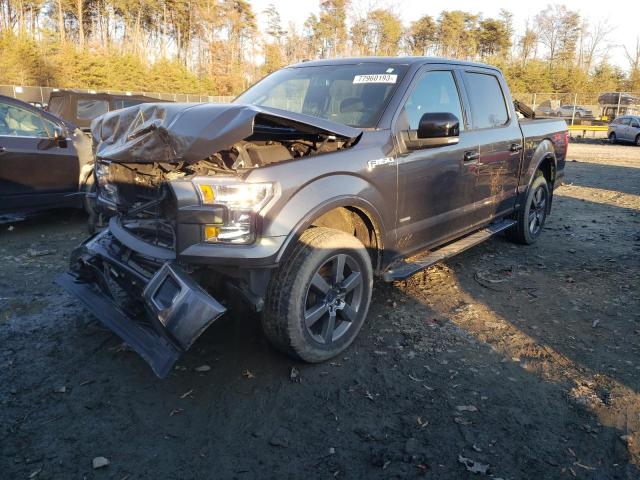 Image 1 of 2017 FORD F150 SUPERCREW 2017 with VIN 1FTEW1EG0HFC43624
