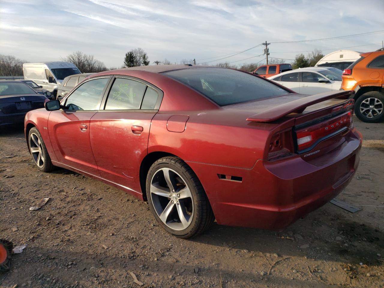 Image 2 of 2014 DODGE CHARGER SXT 2014 with VIN 2C3CDXHG5EH277701
