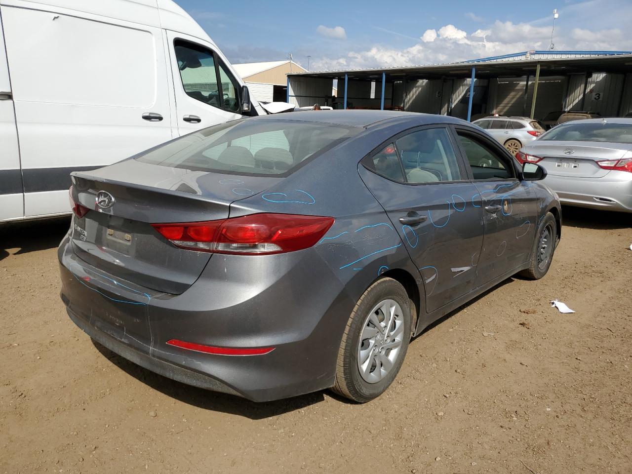 Obraz 3 z 2018 HYUNDAI ELANTRA SE 2018 z VIN KMHD74LF1JU606742