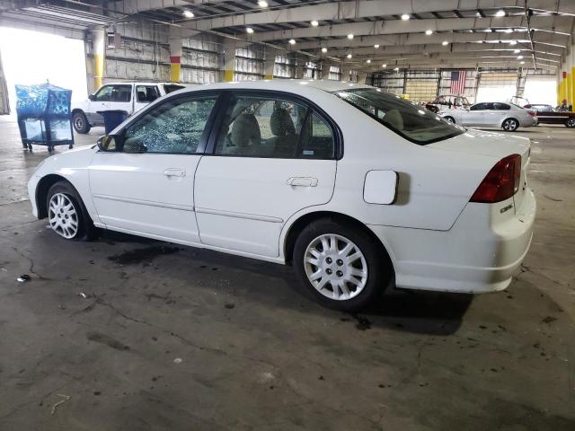 Image 2 of 2005 HONDA CIVIC LX 2005 with VIN 2HGES16565H534195