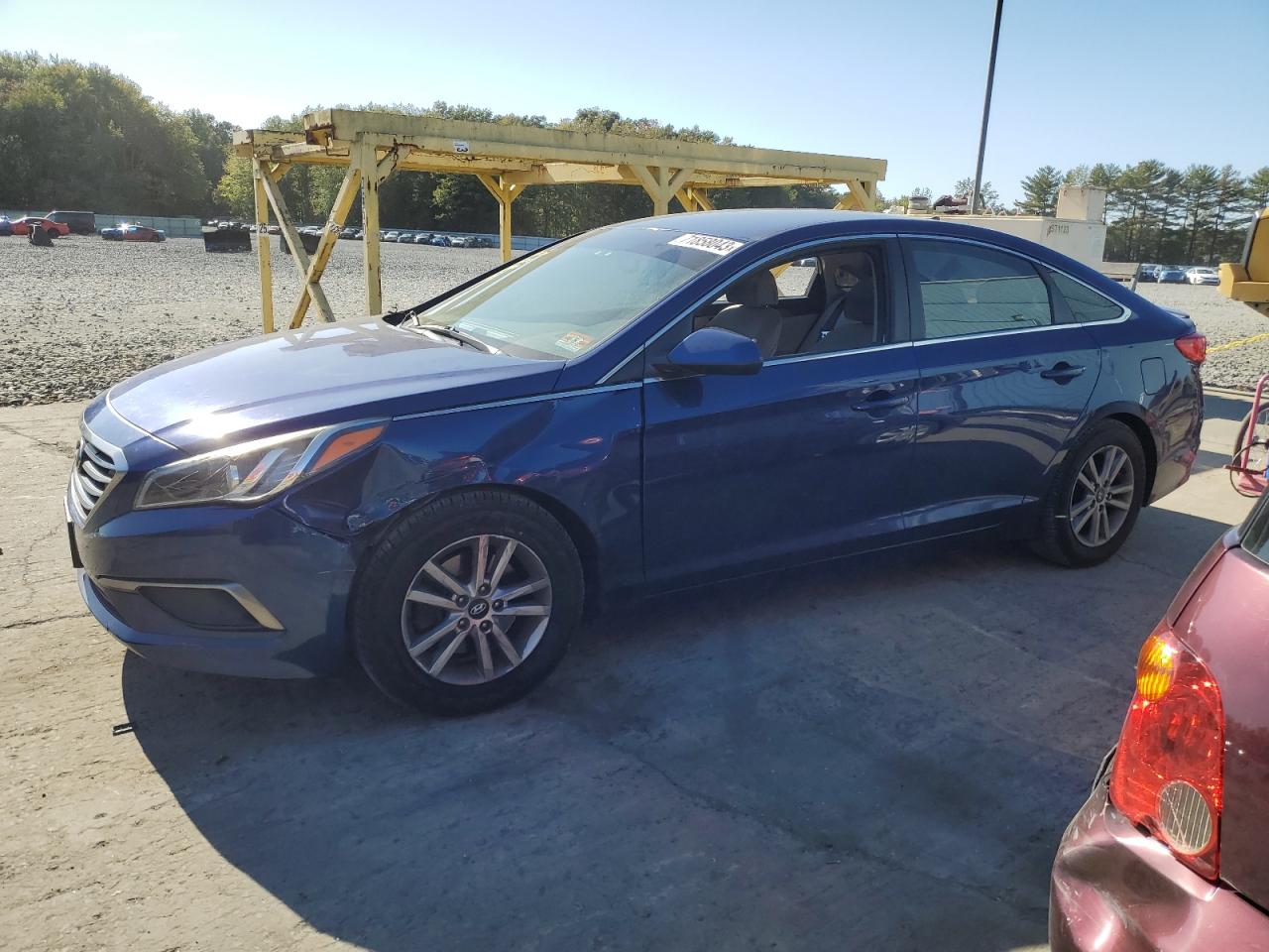 Image 1 of 2016 HYUNDAI SONATA SE 2016 with VIN 5NPE24AF8GH304247