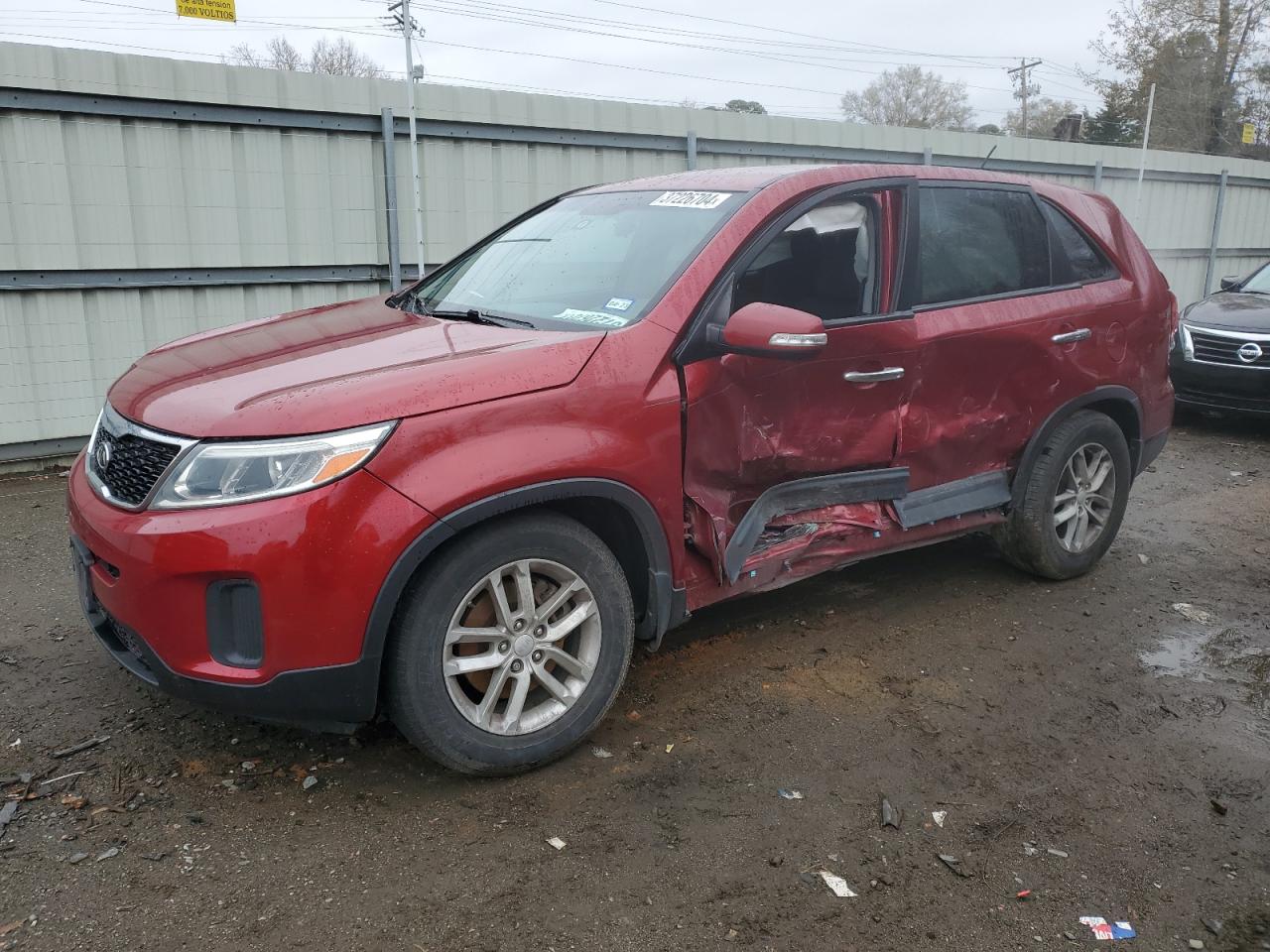 Изображение 1 2014 KIA SORENTO LX 2014 с VIN 5XYKT3A6XEG485270