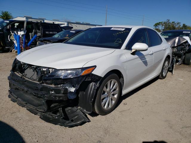 Image 1 of 2020 TOYOTA CAMRY LE 2020 with VIN 4T1C11AK6LU375898