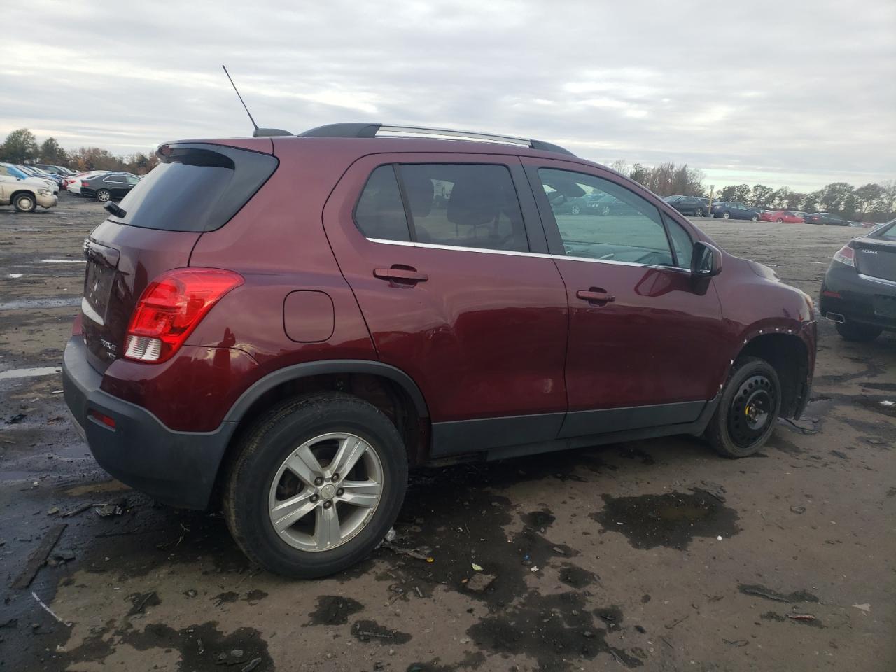 Image 3 of 2016 CHEVROLET TRAX 1LT 2016 with VIN 3GNCJPSB9GL248494