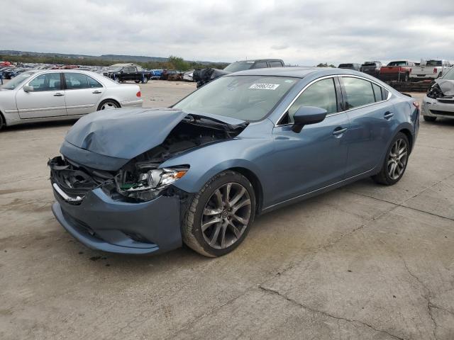 Image 1 of 2015 MAZDA 6 GRAND TOURING 2015 with VIN JM1GJ1W64F1168076