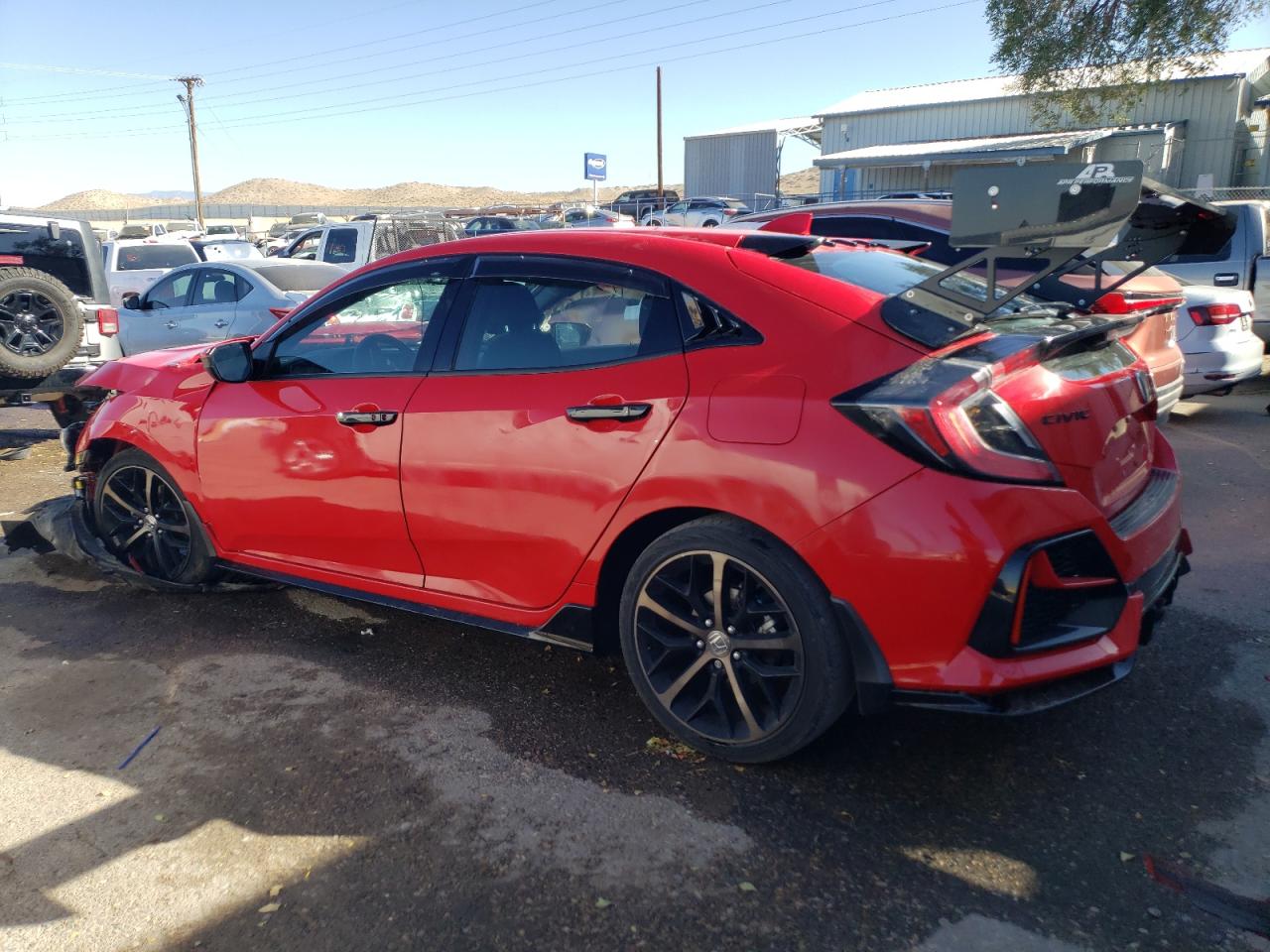 Изображение 2 2021 HONDA CIVIC SPORT 2021 с VIN SHHFK7H48MU202739