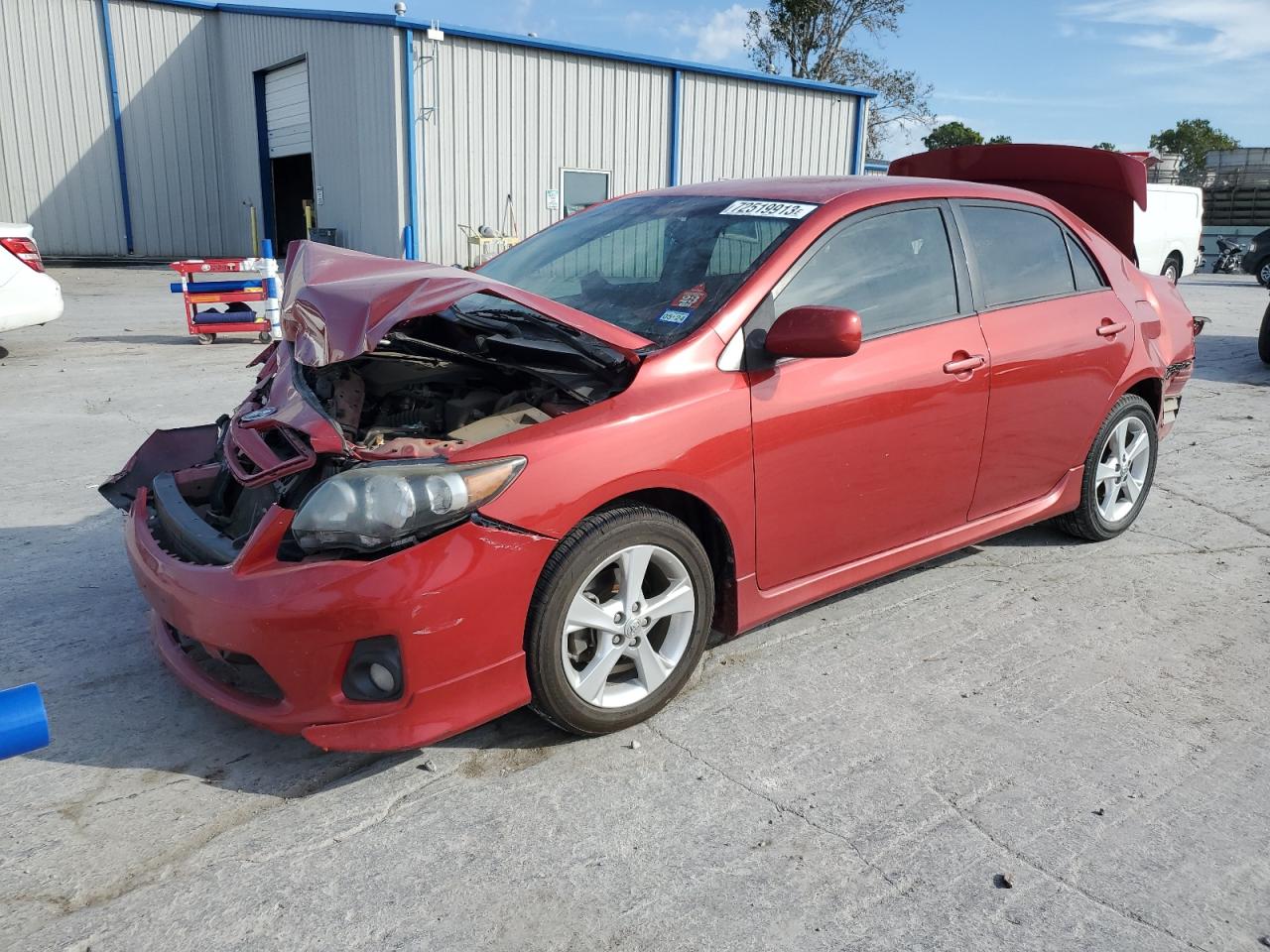 Obraz 1 z 2013 TOYOTA COROLLA BASE 2013 z VIN 5YFBU4EE5DP174778