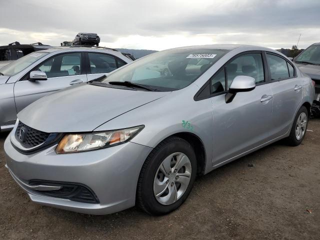 Obraz 1 z 2013 HONDA CIVIC LX 2013 z VIN 19XFB2F56DE242579