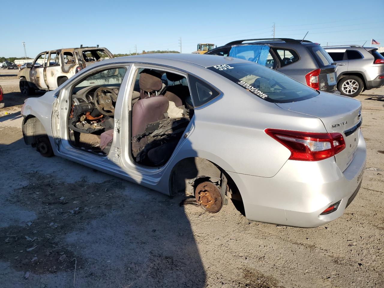 Image 2 of 2017 NISSAN SENTRA S 2017 with VIN 3N1AB7AP8HY338978