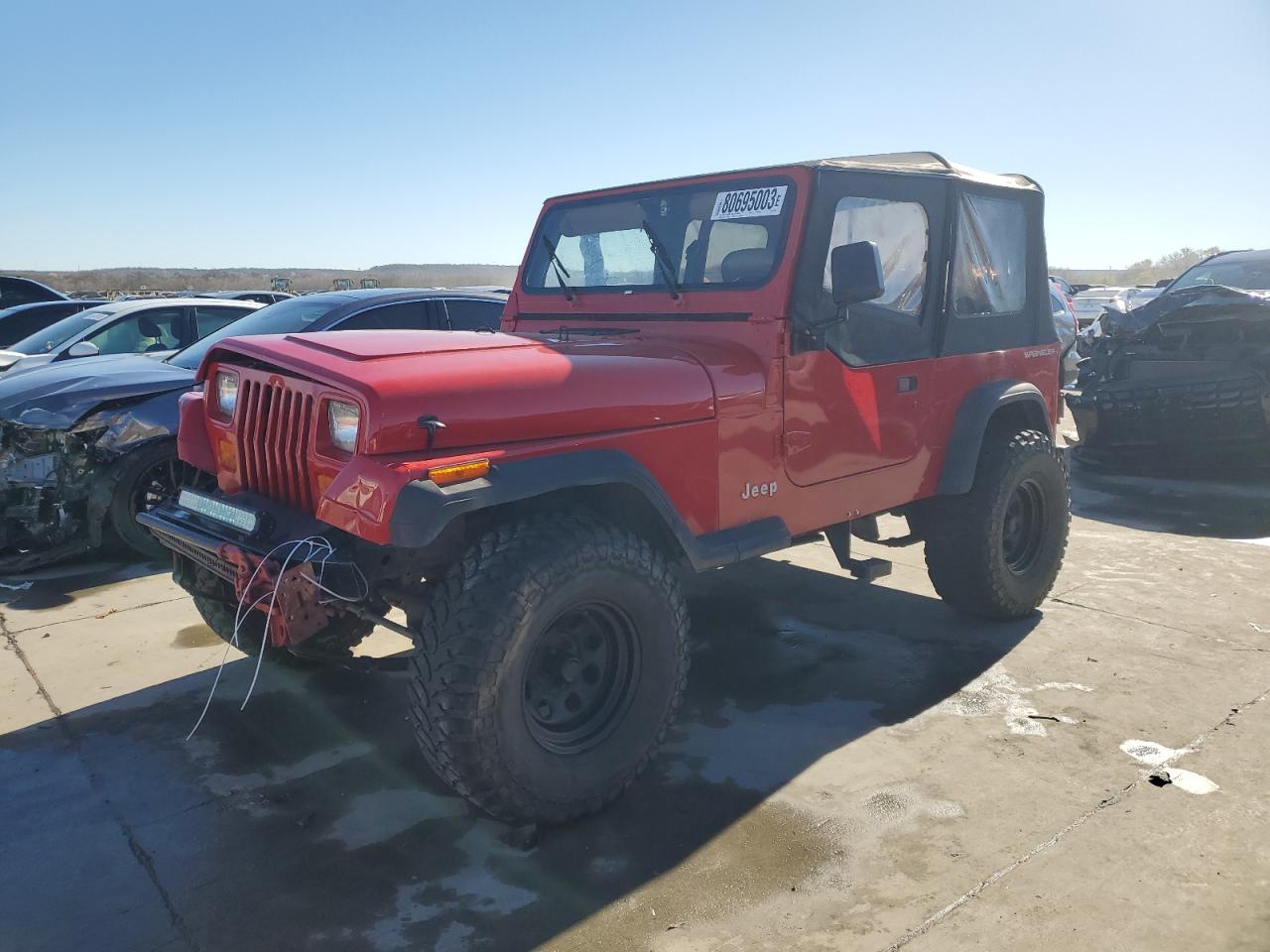 Изображение 1993 JEEP WRANGLER / YJ S 1993