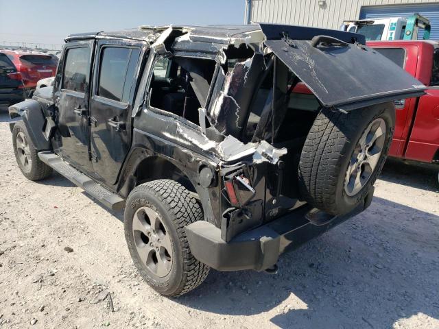 Image 2 of 2018 JEEP WRANGLER UNLIMITED SAHARA 2018 with VIN 1C4HJWEGXJL921697