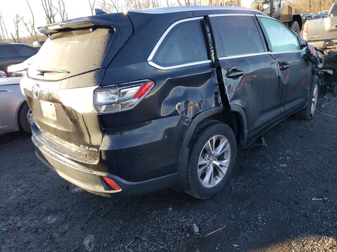 Изображение 3 2015 TOYOTA HIGHLANDER XLE 2015 с VIN 5TDJKRFH0FS083998