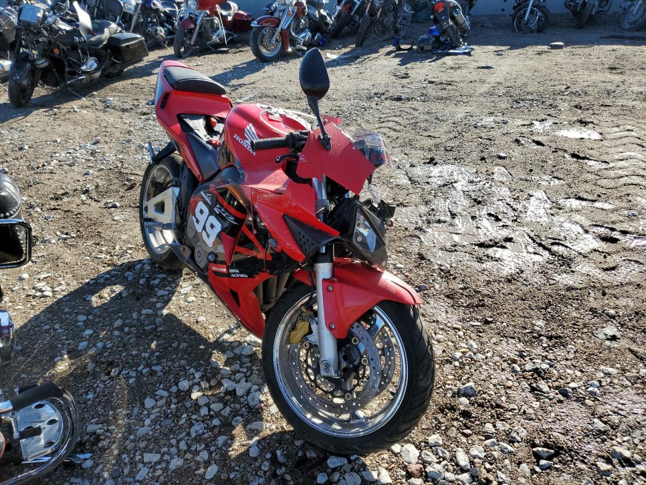 Image 1 of 2003 HONDA CBR600 RR 2003 with VIN JH2PC37073M004855