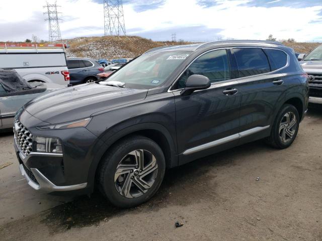 Image 1 of 2021 HYUNDAI SANTA FE SEL 2021 with VIN 5NMS24AJXMH306839