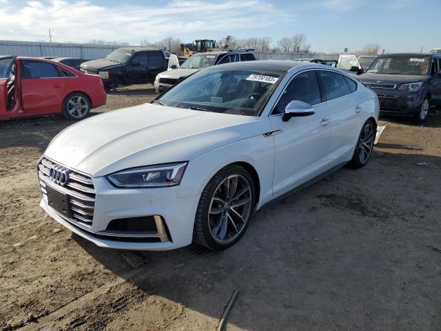 Image 1 of 2018 AUDI S5 PREMIUM PLUS 2018 with VIN WAUB4CF50JA045837