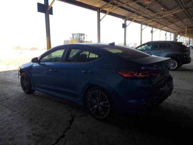 Image 2 of 2017 HYUNDAI ELANTRA SPORT 2017 with VIN KMHD04LBXHU319105