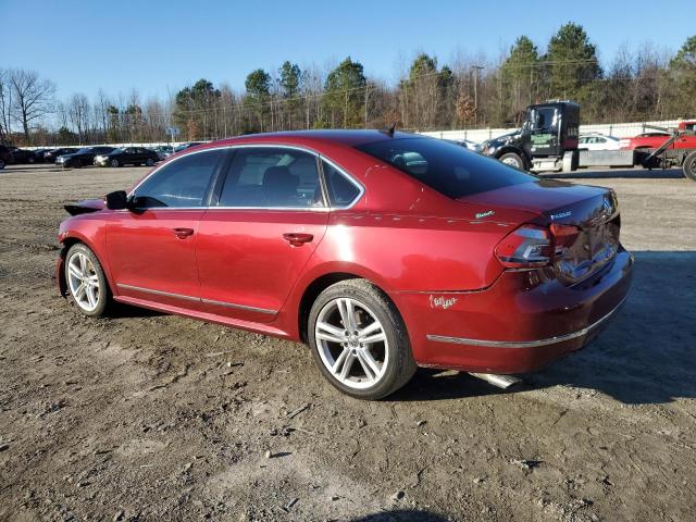 Image 2 of 2015 VOLKSWAGEN PASSAT SEL 2015 with VIN 1VWCV7A33FC015791