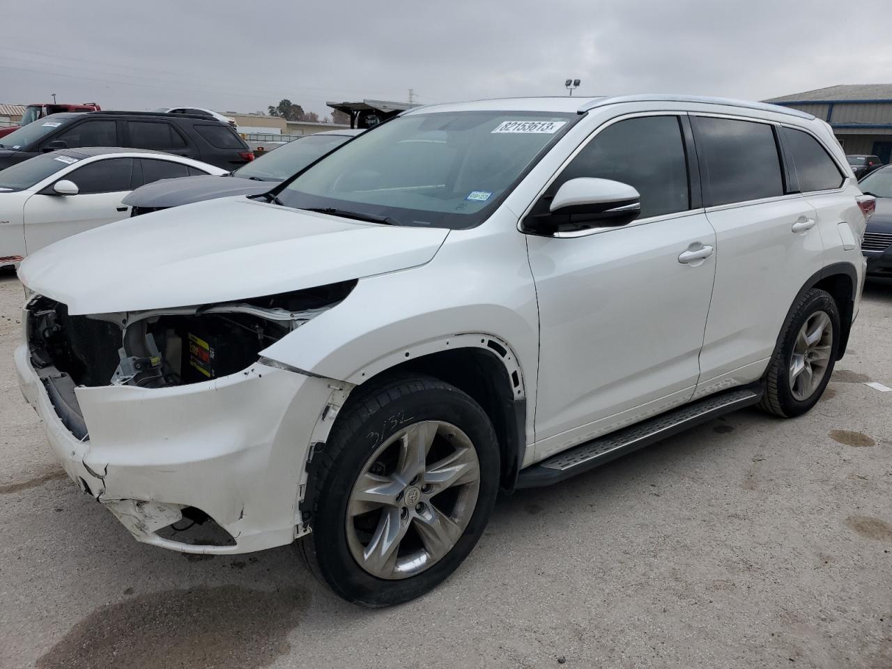 Изображение 1 2015 TOYOTA HIGHLANDER LIMITED 2015 с VIN 5TDYKRFH1FS050698