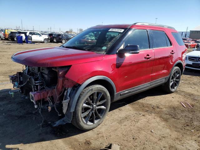 Image 1 of 2017 FORD EXPLORER XLT 2017 with VIN 1FM5K8D81HGA33702