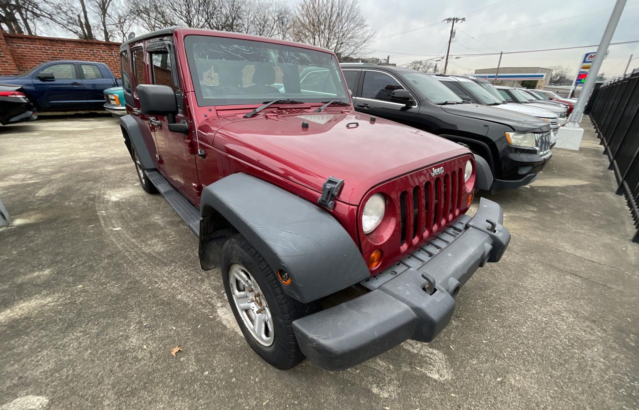 Image 1 of 2013 JEEP WRANGLER UNLIMITED SPORT 2013 with VIN 1C4BJWKG8DL508577