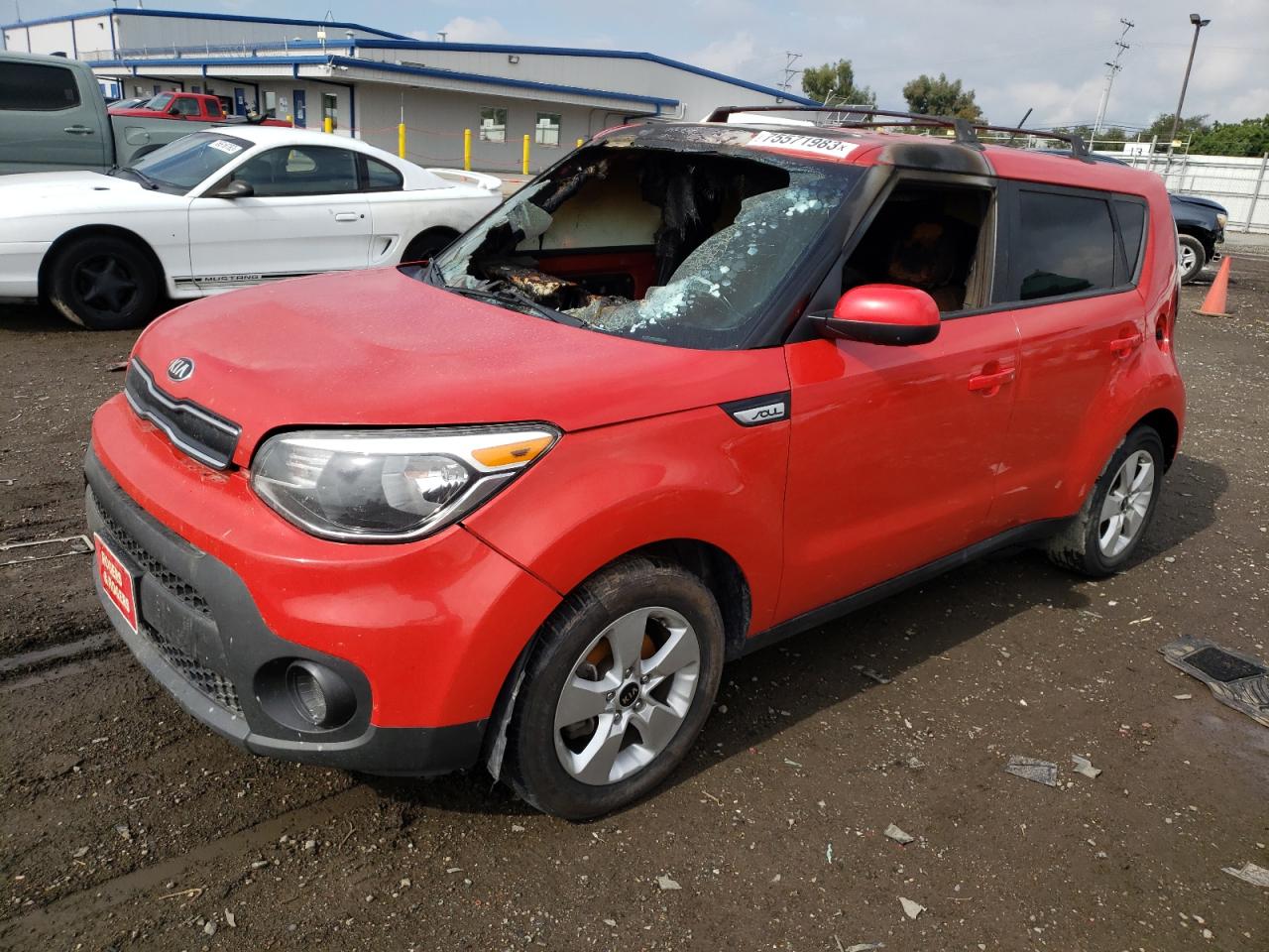 Image 1 of 2019 KIA SOUL  2019 with VIN KNDJN2A20K7654377