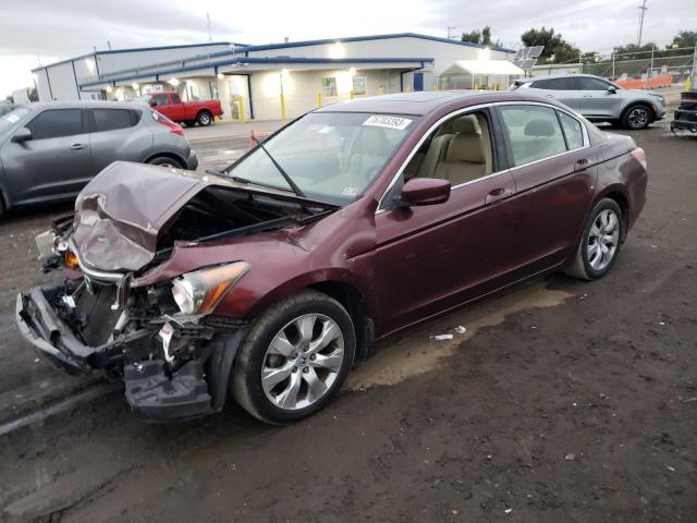 Image 1 of 2008 HONDA ACCORD EXL 2008 with VIN JHMCP268X8C051905