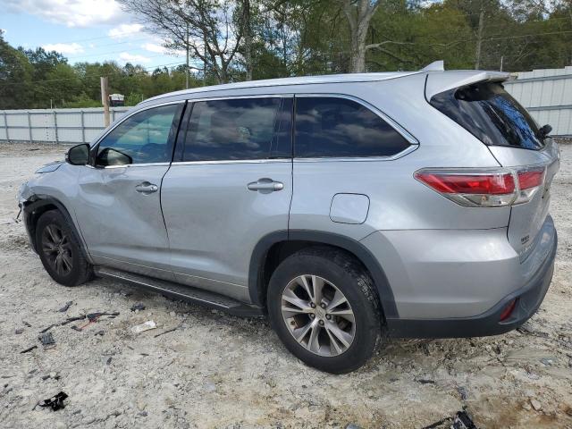 Image 2 of 2014 TOYOTA HIGHLANDER XLE 2014 with VIN 5TDKKRFH9ES027657