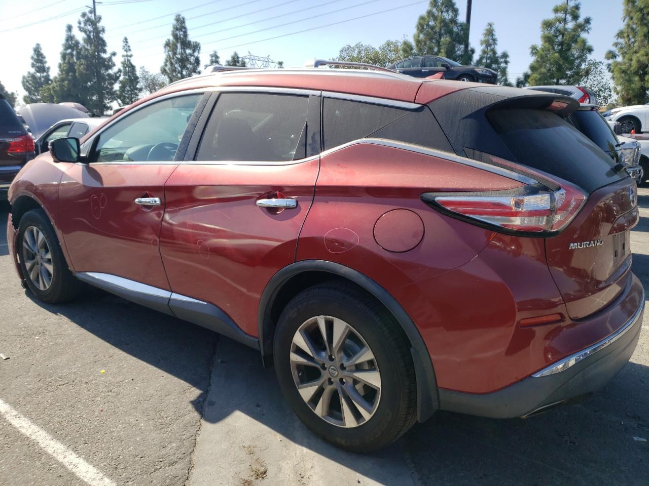 Изображение 2 2016 NISSAN MURANO S 2016 с VIN 5N1AZ2MG5GN109141