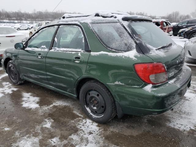 Изображение 2 2002 SUBARU IMPREZA TS 2002 с VIN JF1GG65542H831772