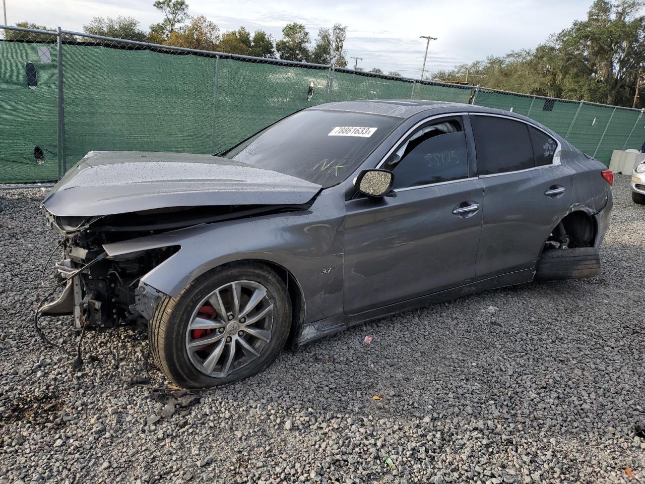 Image 1 of 2014 INFINITI Q50 BASE 2014 with VIN JN1BV7AP9EM683575