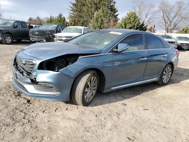 Image 1 of 2017 HYUNDAI SONATA SPORT 2017 with VIN 5NPE34AF9HH551050