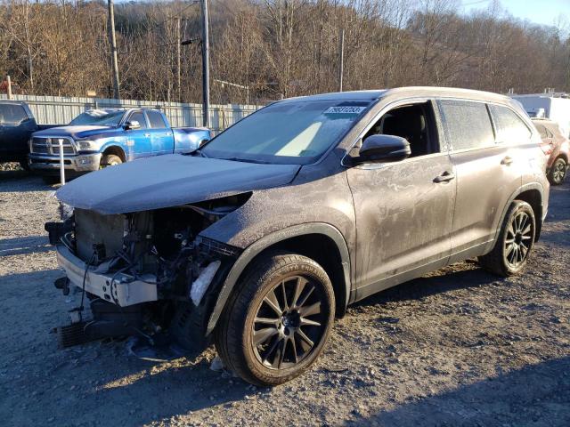 Image 1 of 2019 TOYOTA HIGHLANDER SE 2019 with VIN 5TDJZRFH9KS571093