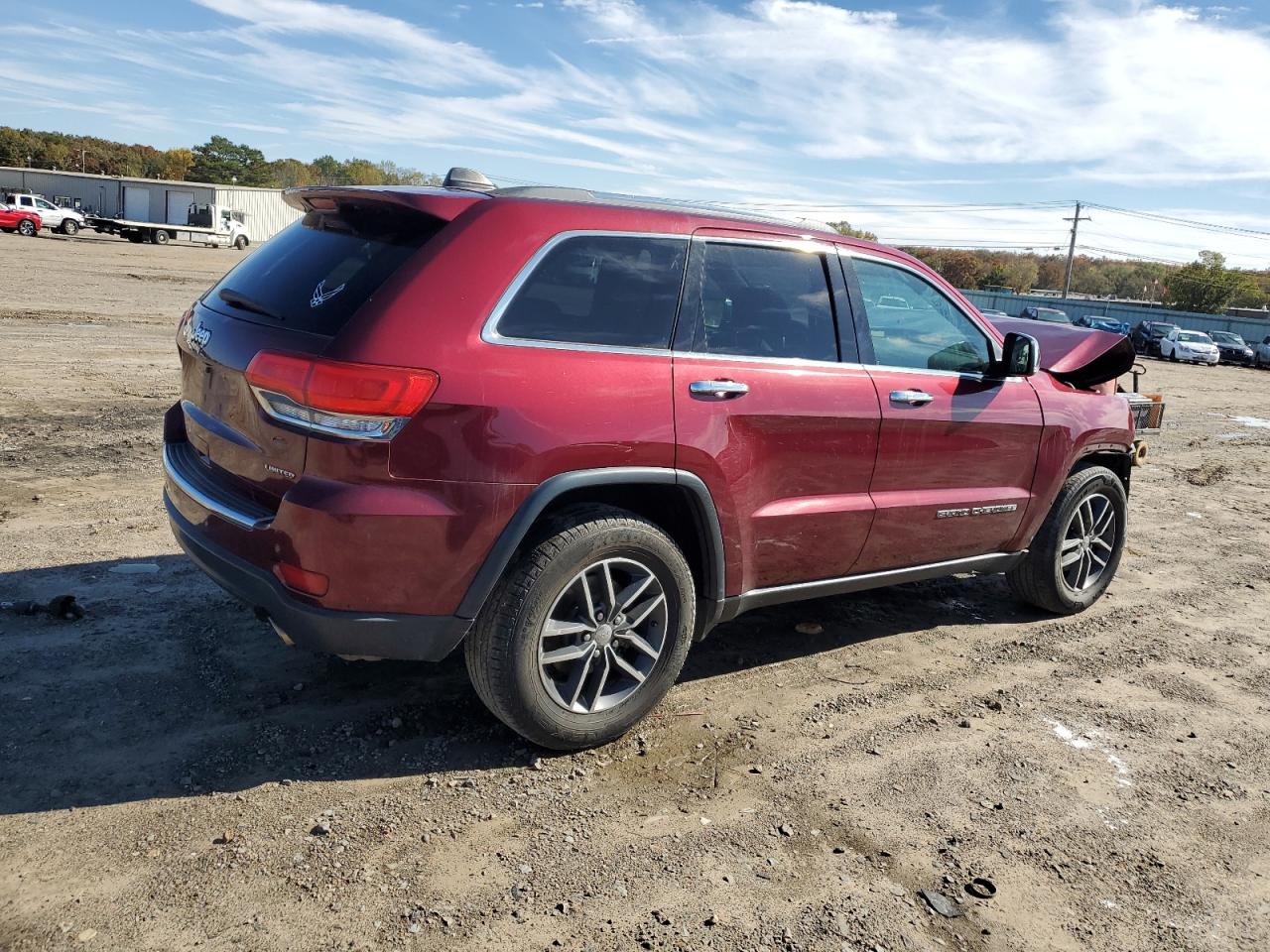Image 3 of 2017 JEEP GRAND CHEROKEE LIMITED 2017 with VIN 1C4RJEBG3HC790500