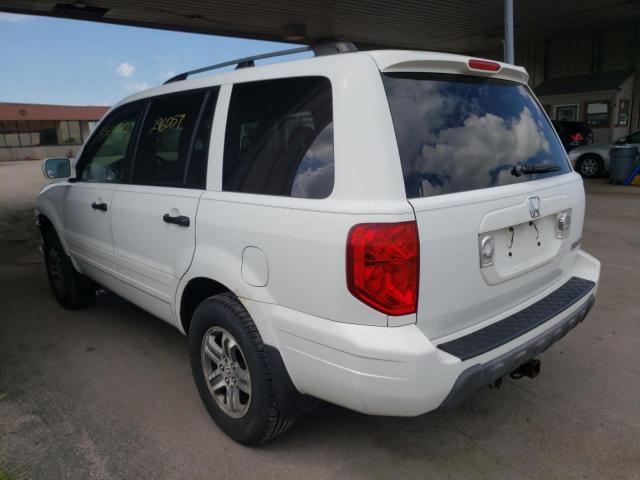 Изображение 3 2005 HONDA PILOT EXL 2005 с VIN 5FNYF18695B013399