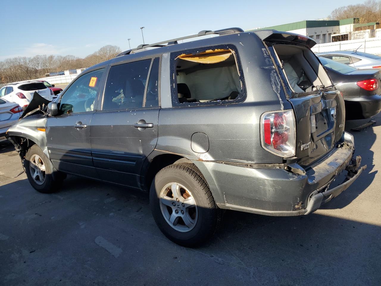 Image 2 of 2006 HONDA PILOT EX 2006 with VIN 2HKYF18486H550220