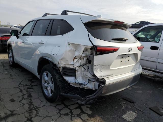 Изображение 2 2020 TOYOTA HIGHLANDER L 2020 с VIN 5TDCZRAH0LS500432
