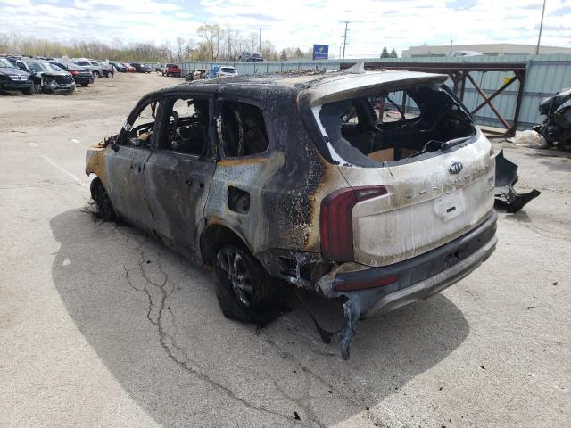 Image 3 of 2021 KIA TELLURIDE LX 2021 with VIN 5XYP24HC5MG147039