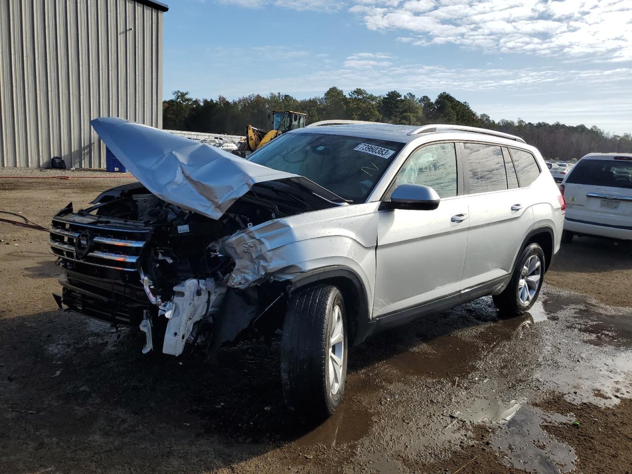 Image 1 of 2019 VOLKSWAGEN ATLAS SE 2019 with VIN 1V2UR2CA0KC518035