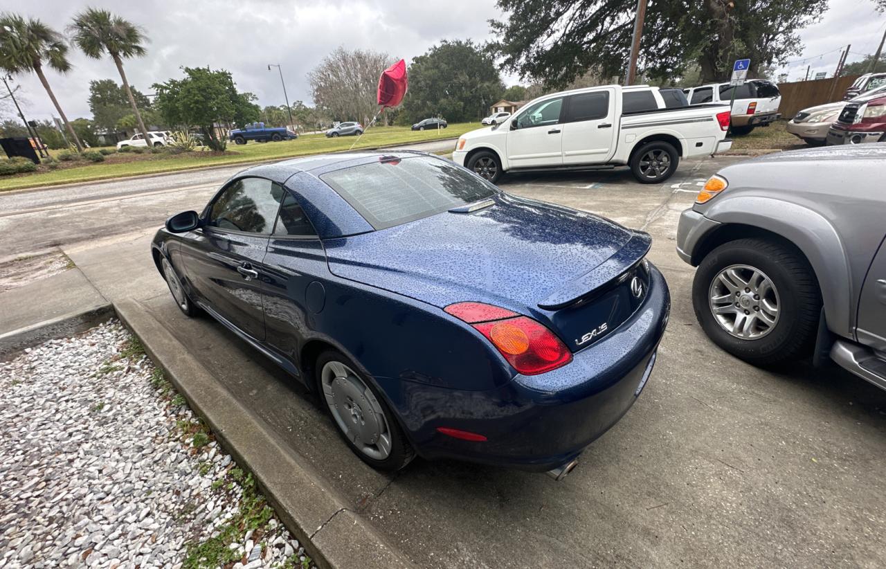 Image 3 of 2002 LEXUS SC 430 2002 with VIN JTHFN48Y120032793
