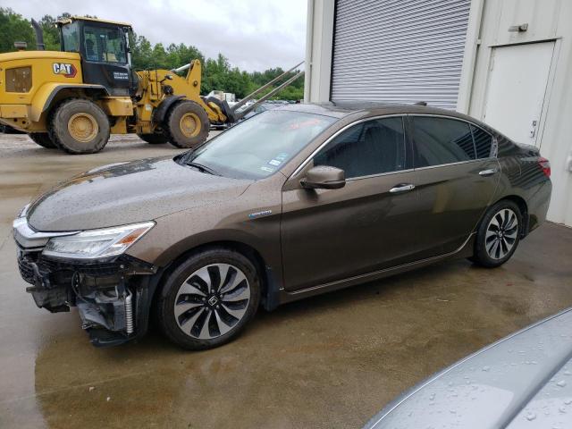 Image 1 of 2017 HONDA ACCORD TOURING HYBRID 2017 with VIN JHMCR6F76HC022930