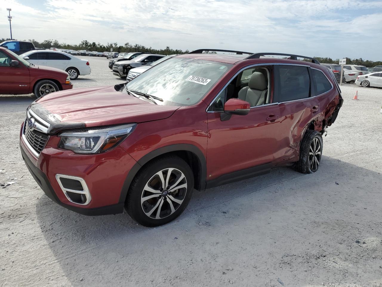 Изображение 1 2020 SUBARU FORESTER LIMITED 2020 с VIN JF2SKAUC7LH545035