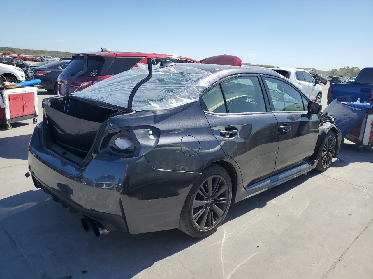 Image 3 of 2015 SUBARU WRX LIMITED 2015 with VIN JF1VA1J67F9827824