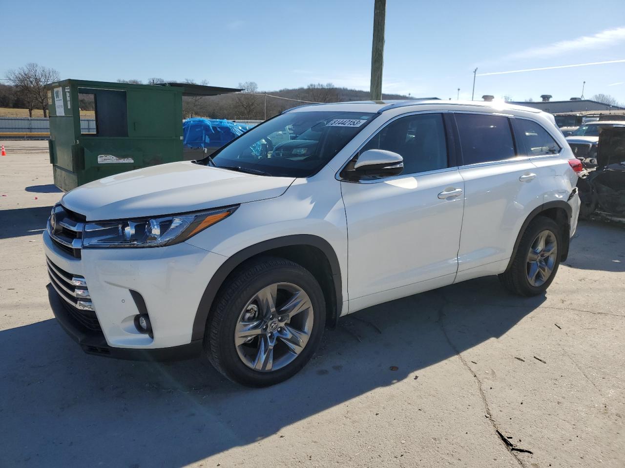 Изображение 1 2019 TOYOTA HIGHLANDER LIMITED 2019 с VIN 5TDDZRFH3KS736603