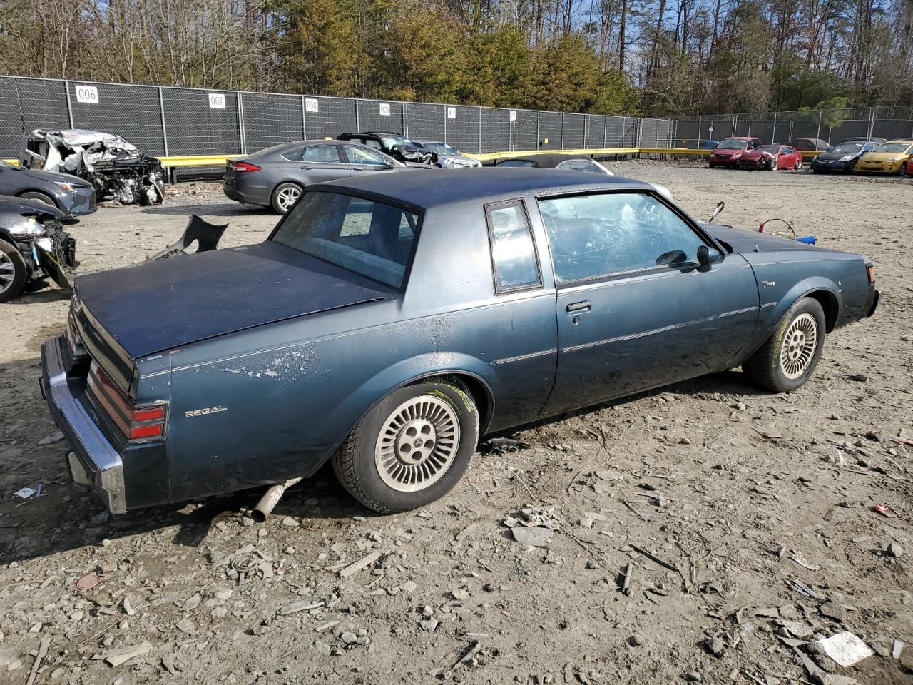 Image 3 of 1985 BUICK REGAL T-TYPE 1985 with VIN 1G4GK4795FP419686
