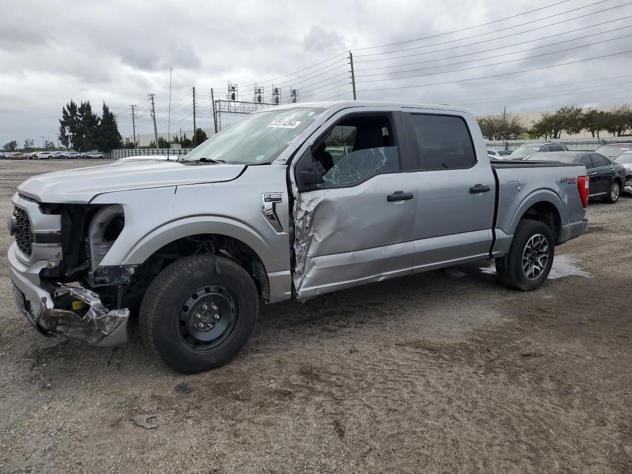Image 1 of 2021 FORD F150 SUPERCREW 2021 with VIN 1FTEW1CB1MKD04147