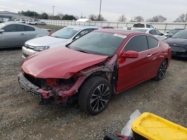 Image 1 of 2017 HONDA ACCORD EXL 2017 with VIN 1HGCT1B86HA006597